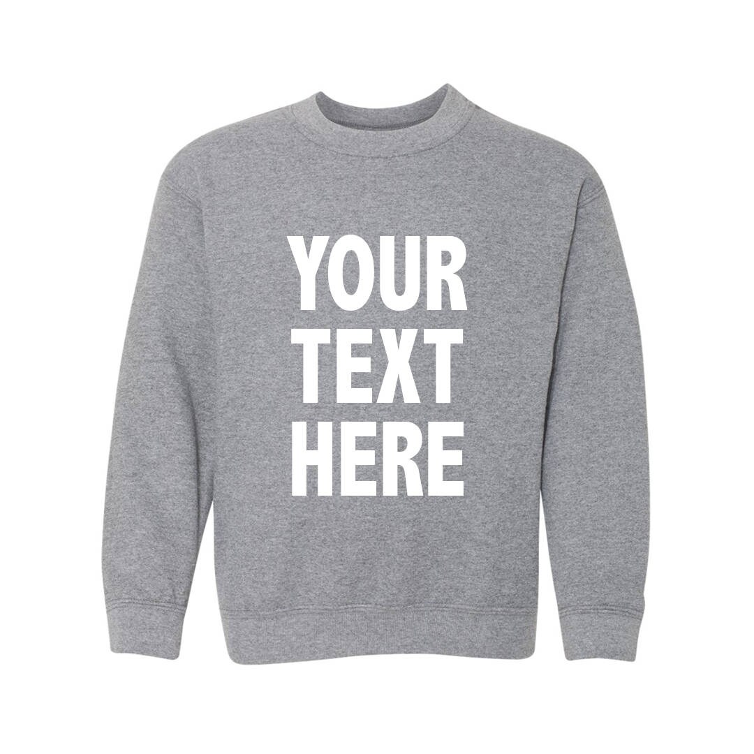 custom t shirts and sweaters