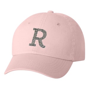 Sombrero de camionero con parche de letras de cristal personalizado para niños, sombrero de papá con parche de letras de cristal, sombrero personalizado para niños, gorra de baile de diamantes, sombrero de animadora