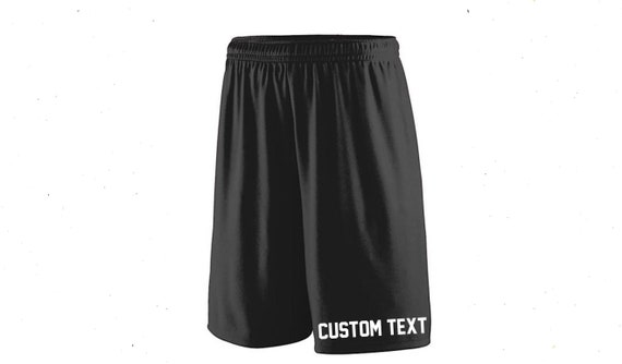 Custom Text Basketball Shorts, Boy Custom Athletic Shorts, Custom sports apparel, Team B-Ball shorts