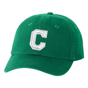 Kids Letter Patch Dad Cap Varsity Letter Kids Baseball Hat Gorra de bola personalizada para jóvenes Monogram Letter Regalo de sombrero inicial para niños