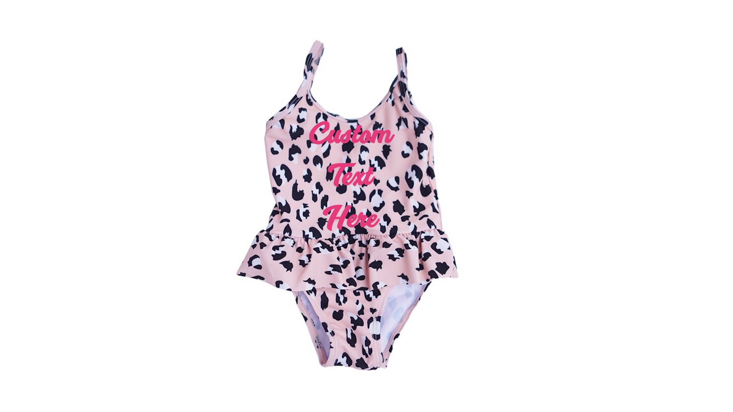 pink cheetah swim