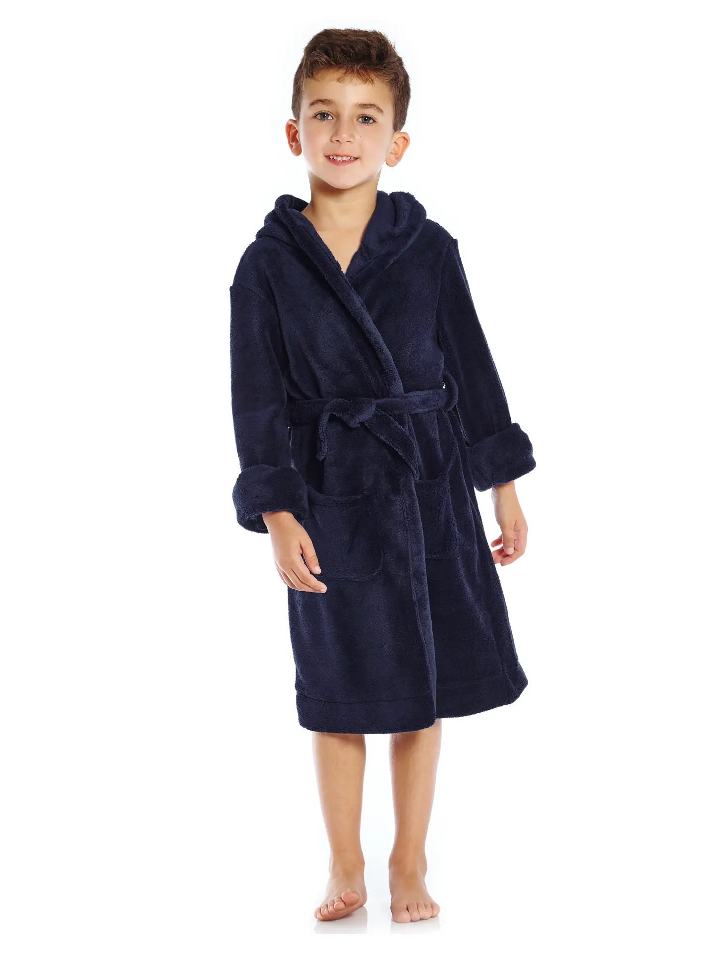 Children's Robe KIDS Personalized Embroidered Robe Children's Monogram Robe Youth ...