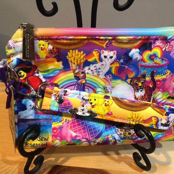 Everyday Wristlet–Inspiré par Lisa Frank