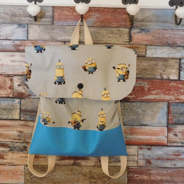 Kindergartentasche Minions blau