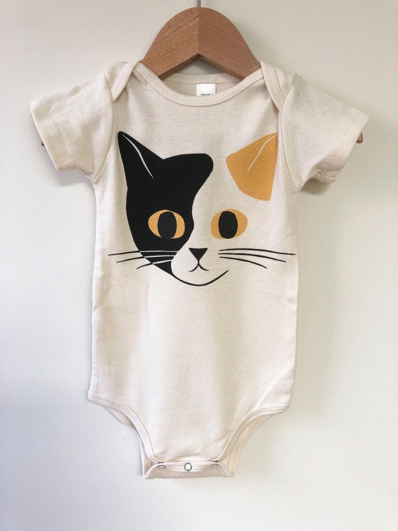 cat print baby clothes
