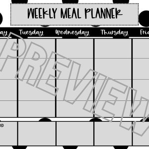Weekly Meal Planner