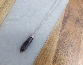 Fluorite Necklace, Fluorite Jewelry, Fluorite Fashion, Fluorite Pendant, Silver Necklace, Silver Accessories, Fluorite Accessories