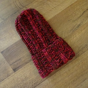 Women&#39;s Hat with Ribbed Seamless Hem, Beanie Hats, Winter Hats, Slouchy Hats, Knitted Hats, Colorful Hats