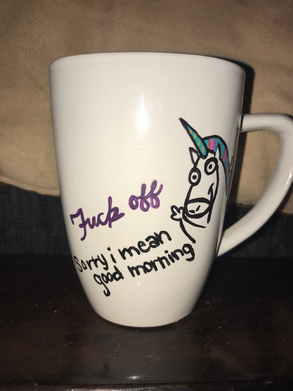 good morning coffee mug