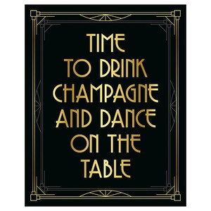 Bachelorette Party Decorations: Printable Bar Decor Time to Drink Bachelorette Party Decorations: Printable Bar Decor Time to Drink