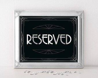 Printable Art Vintage Gold Wedding Sign reserved - Etsy