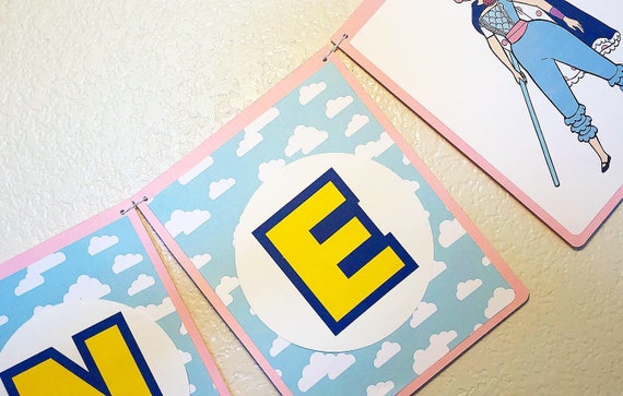 Toy Story 4 Birthday Banner Buzz Lightyear Birthday Banner Etsy