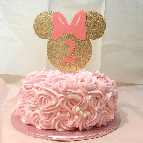 Napravi Rs Decorations Decorations Et Accessoires De Fete Pour Enfants Unimall 36 Pack Minnie Mouse Inspire Cupcake Topper Avec Pink Bow Gold Glitter Cake Picks Decoration Pour Baby Party Garcons Filles Enfants Anniversaire