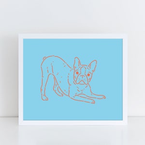 Boston Terrier, Dog Art Print | Boston Terrier Illustration | Dog Art | Art Print | Dog Illustration | Wall Art | Unique Gift | Dog Gift