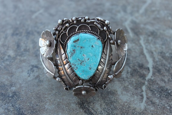 Vintage Old Pawn Turquoise Cuff