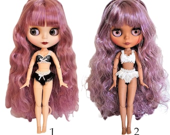 Blythe Doll Clothes Underwear Set Top Bra and Panty fit 11.5” Neo Blythe Dolls Handcraft Canada B