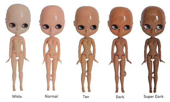 Blythe Doll Bald for Customizing 11.5" (28.5 cm) Customization Neo Blythe Doll Factory Parts