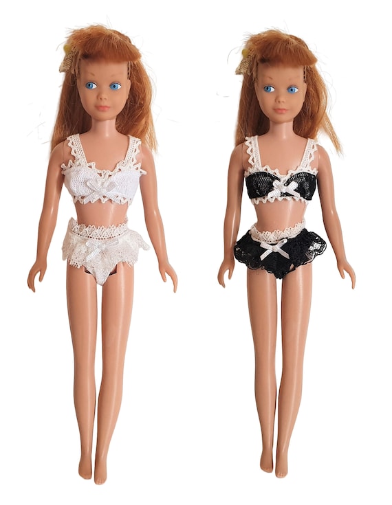 Doll Clothes Underwear Set Top Bra and Panty Fit 9 Barbie Skipper Dolls Canada B Etsy