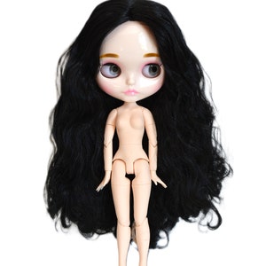 Blythe Doll for Customizing 11.5" (28.5 cm) Customization Neo Blythe Doll White Skin Factory Blythe Doll Parts E16