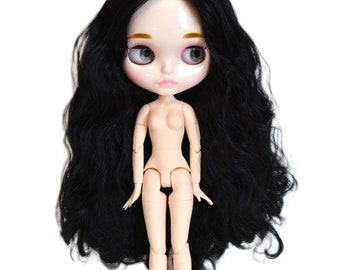Blythe Doll for Customizing 11.5" (28.5 cm) Customization Neo Blythe Doll White Skin Factory Blythe Doll Parts E16
