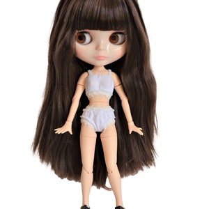 Blythe Doll Clothes Underwear Set Top Bra and Panty fit 11.5” Neo Blythe Dolls Handcraft Canada