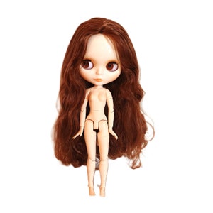 Blythe Doll for Customizing 11.5" (28.5 cm) Customization Neo Blythe Doll White Skin Factory Blythe Doll Parts E14