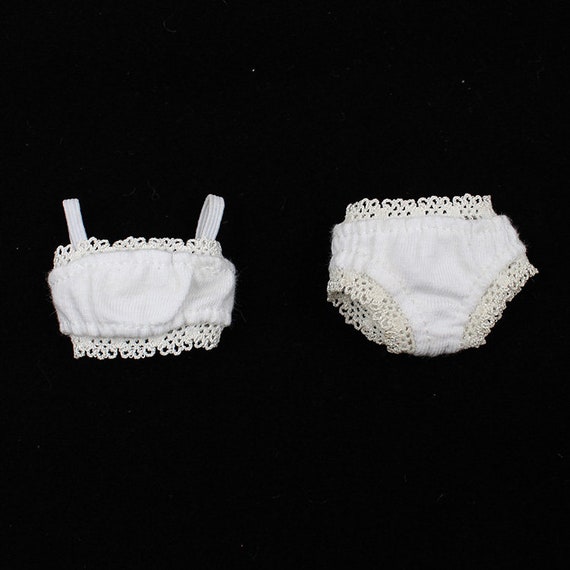 Lencería De Encaje Floral Para Muñecas Blythe De 12 Pulgadas | Bra Top Y Braguitas Para Coleccionistas