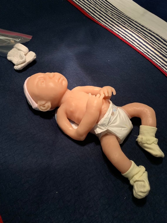blank full body silicone baby