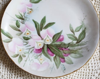 Handpainted vintage plate