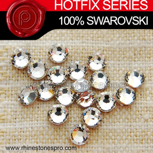 Swarovski Elements (Hot Fix) Crystal Clear (001) 144 Piezas ENVÍO GRATIS