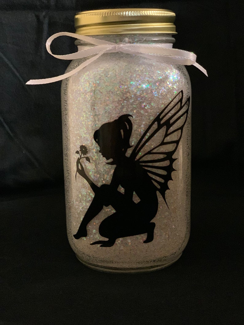 Lighted Fairy Mason Jars - Etsy