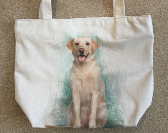 Dog Themed Shopping Bags