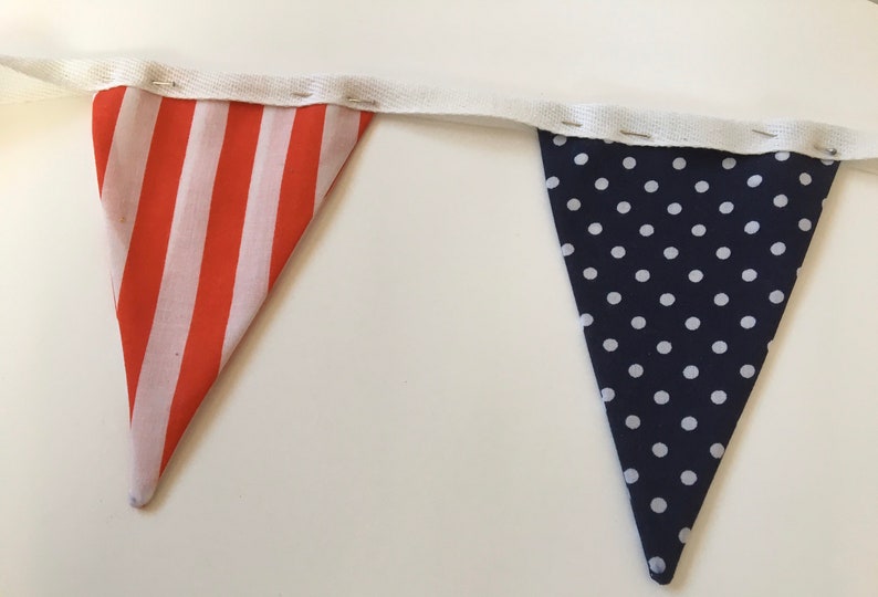 Red White and Blue Bunting Kit
