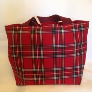 Sac à main tartan