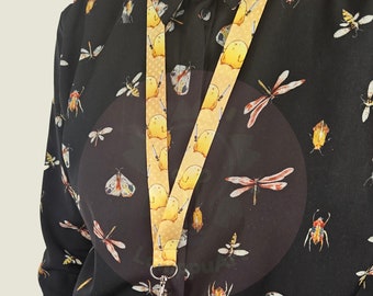 LANYARD Murder chick with lock