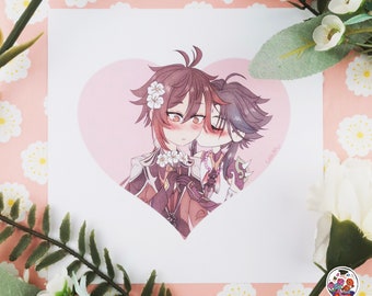 MINI PRINT Genshin Impact Zhongxiao