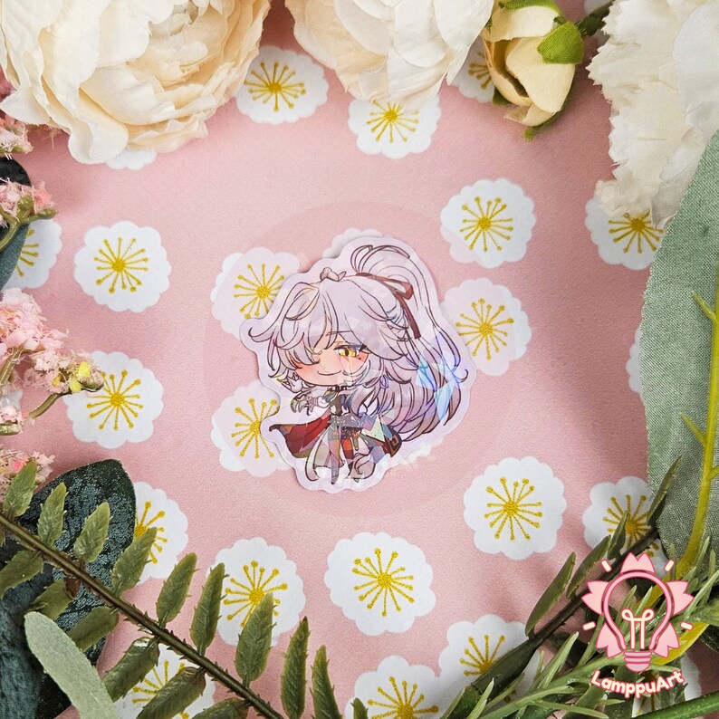 Stelle Crying Sticker HOLO STICKERS HONKAI: Star Rail Part 1 Stelle Dan Heng Kafka Sampo ...