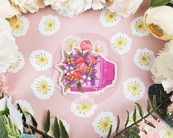 STICKER Floral TV Computer screen