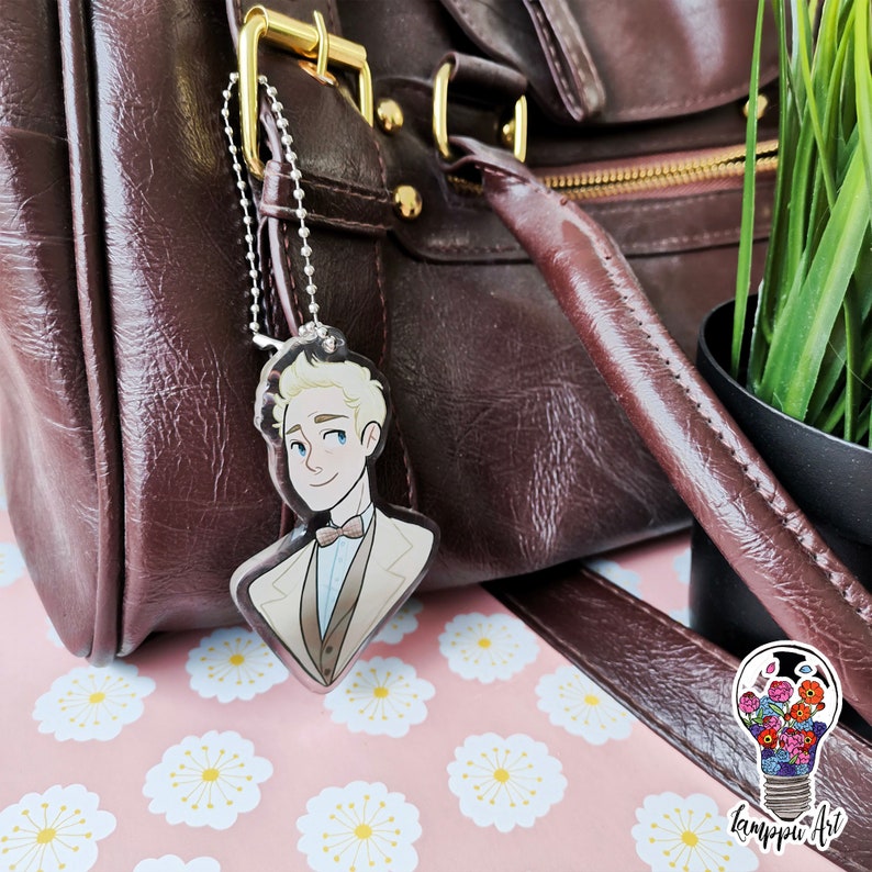 Good Omens Crowley and Aziraphale charms