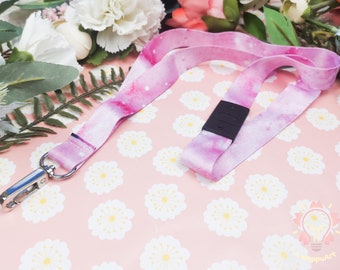 LANYARD Pink Dream with lock