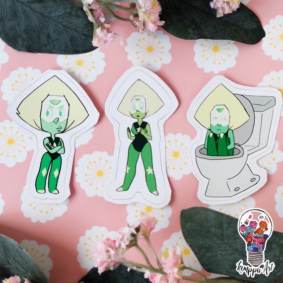 Steven Universe Peridot stickers | Etsy Steven Universe Peridot Body Pillow | Etsy