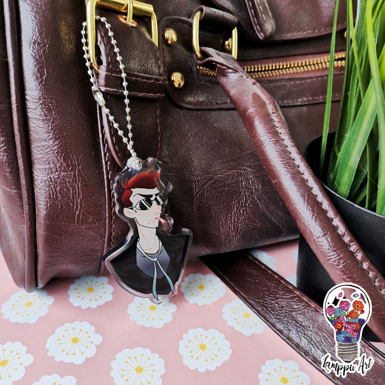 Good Omens Crowley and Aziraphale charms