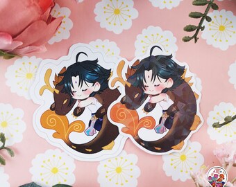 STICKER Genshin Impact Xiao with Morax