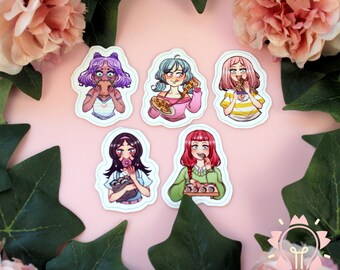 STICKER Hungry Girl series