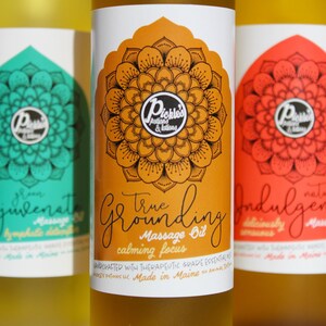 MASSAGE OIL -  Chakra Aligning - Sensual Massage Oil - Therapeutic essential oilsmoisturizer