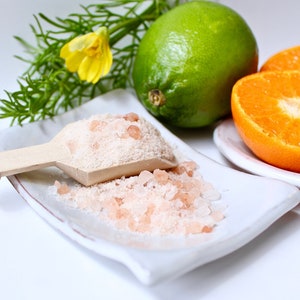 Organic Bath Soak: Himalayan & Epsom Salts, Coconut Milk, Botanicals