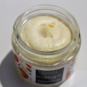 Night Cream Vegan Mango Butter: Brightening Firming Replenishing Overnight Skincare Mask