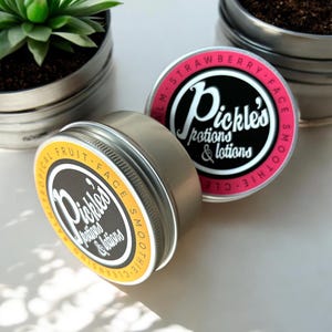 Face Smoothie Cleansing Balm. Super fruits. Papaya pineapple guava mango coconut. Strawberry oats. Soap-free cleanser