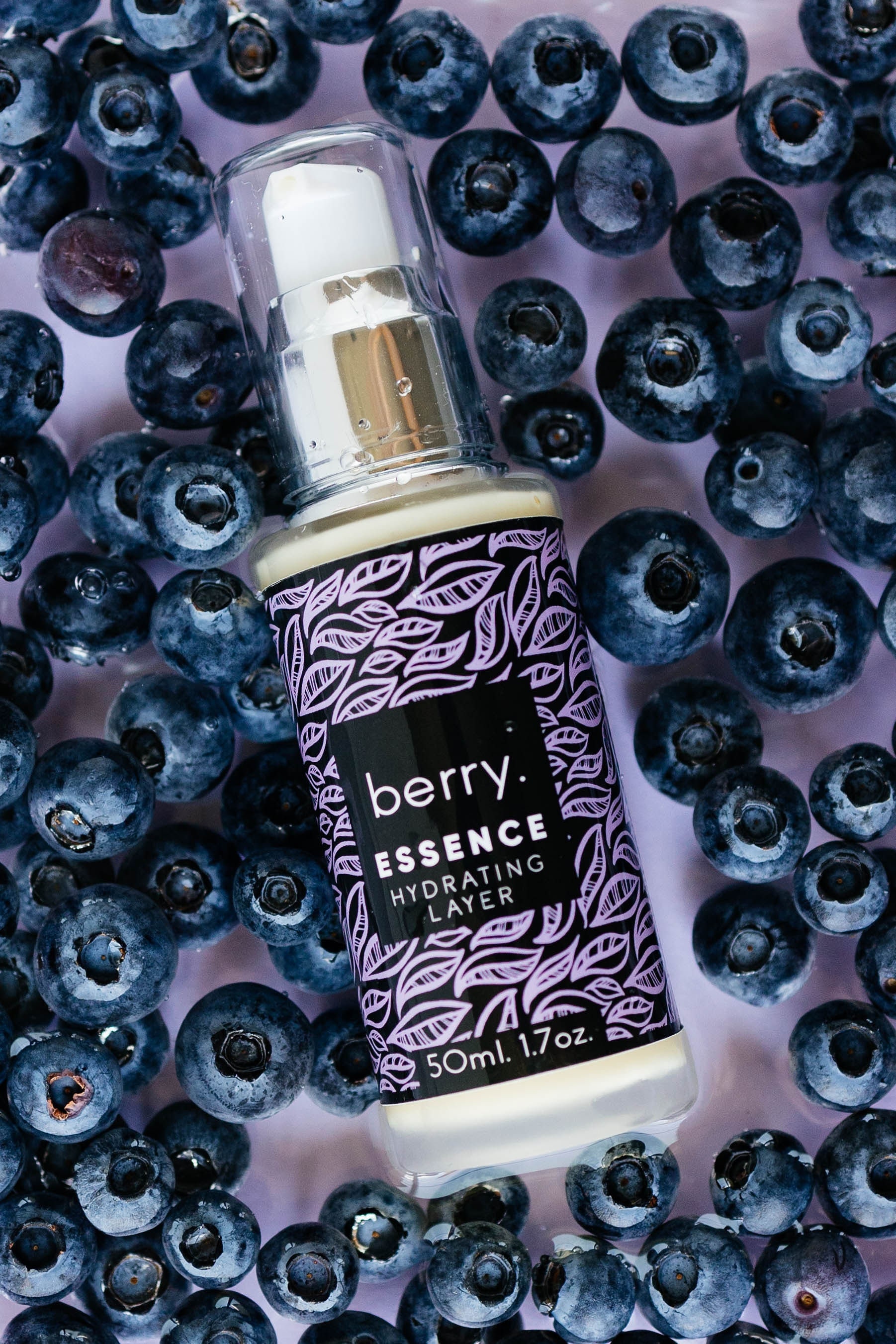 BERRY. Essence resveratrol, niacinamide, sea kelp bioferment, blueberry  stem cells Kbeauty hydrating layer blueberry seed oil - Etsy Polska