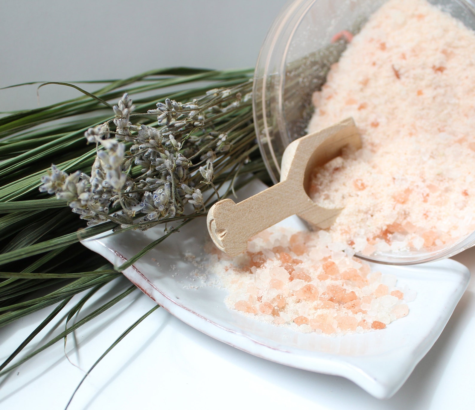 Organic Bath Soak Bath Salts Himalayan Sea Salt Etsy